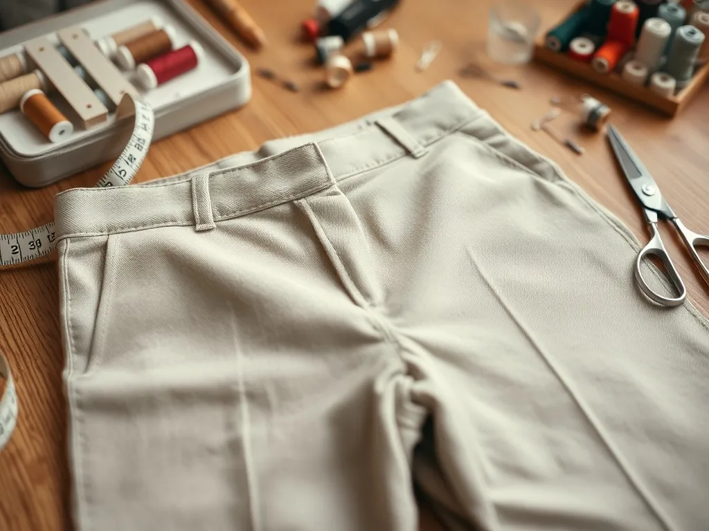 Jak zwęzić spodnie w pasie bez szycia?