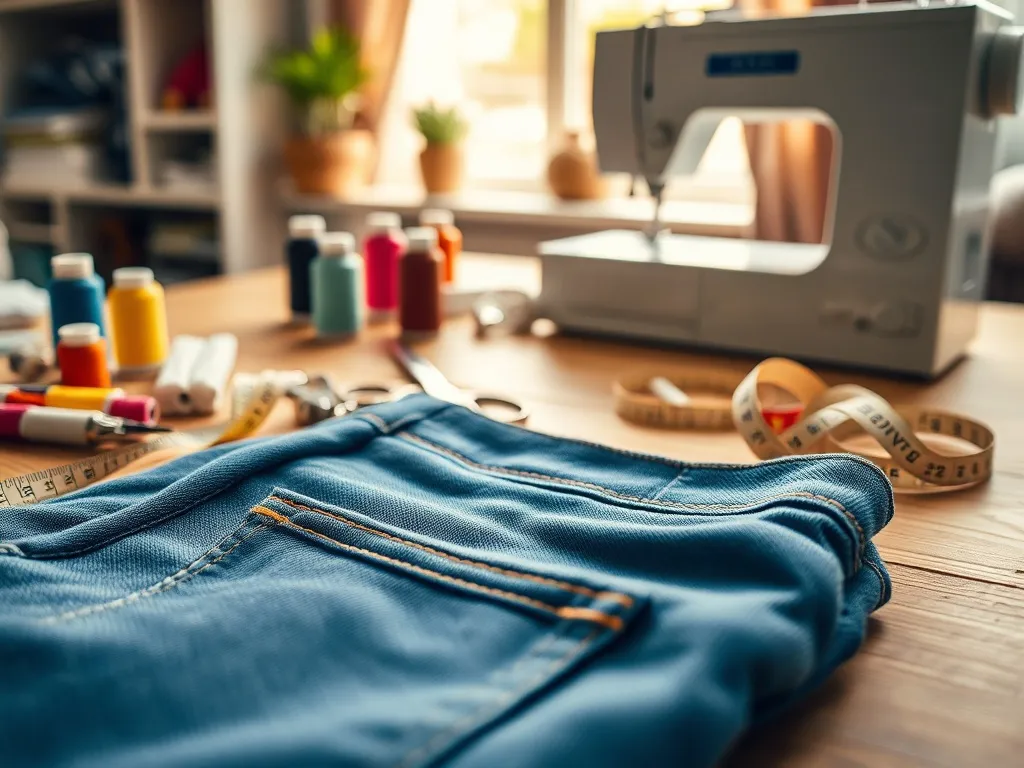 Jak szybko zwęzić spodnie w pasie?