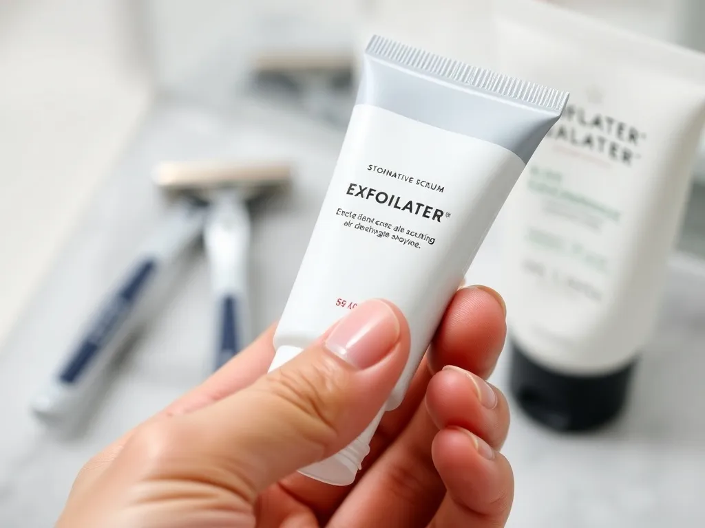 Peeling wykonać przed czy po goleniu?